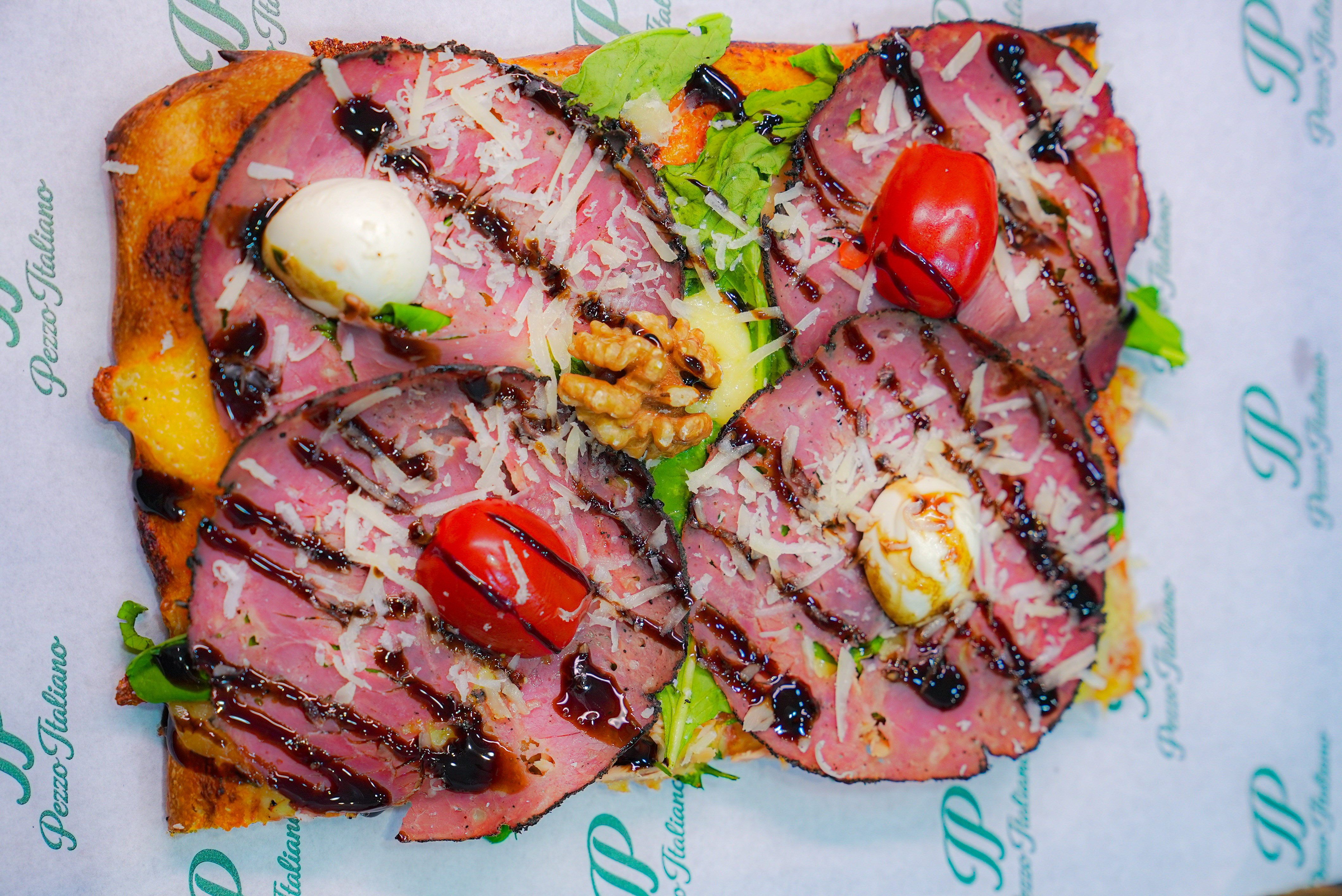 Pizza Bresaola — Pezzo Italiano