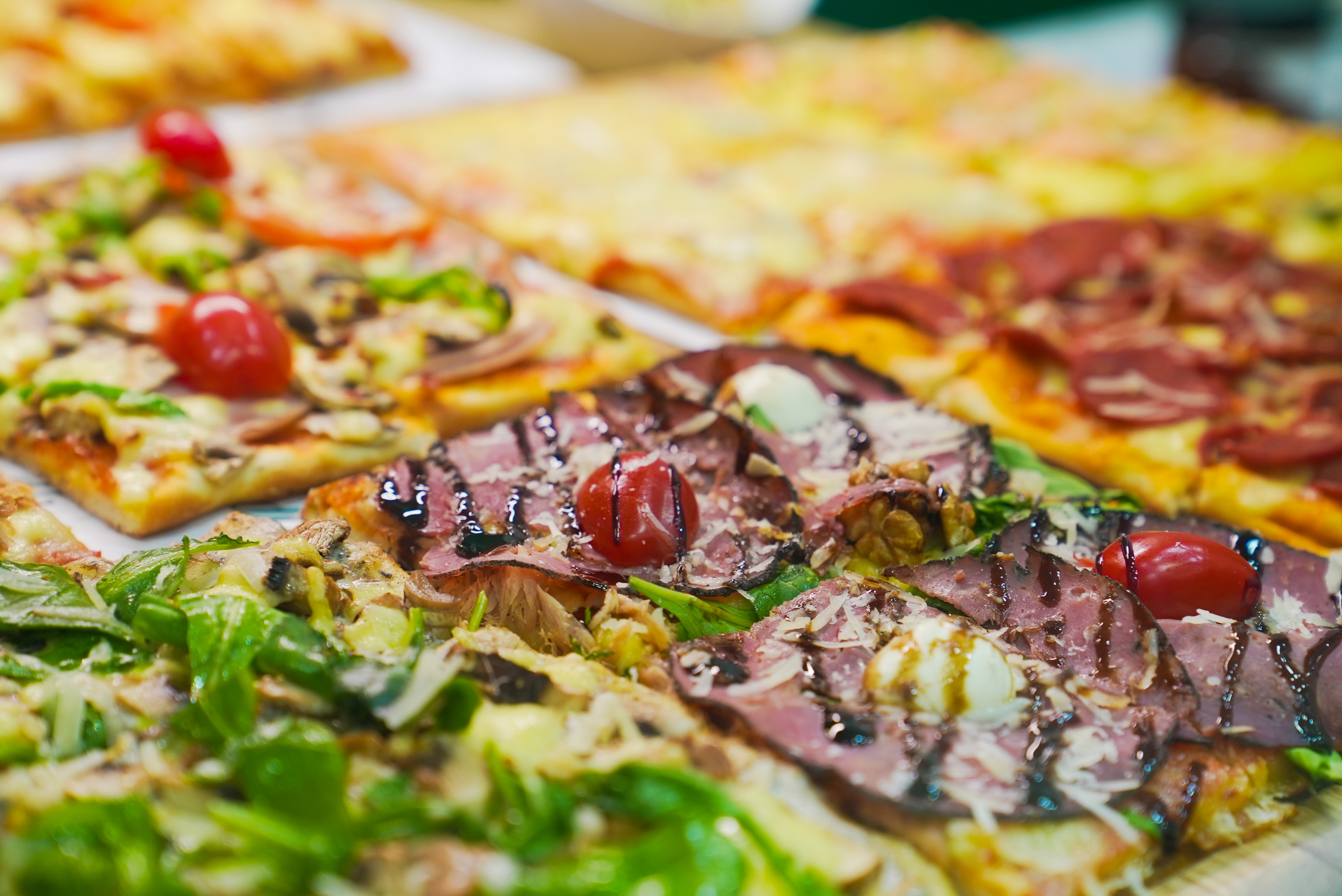 Pizza signature saumon pistache